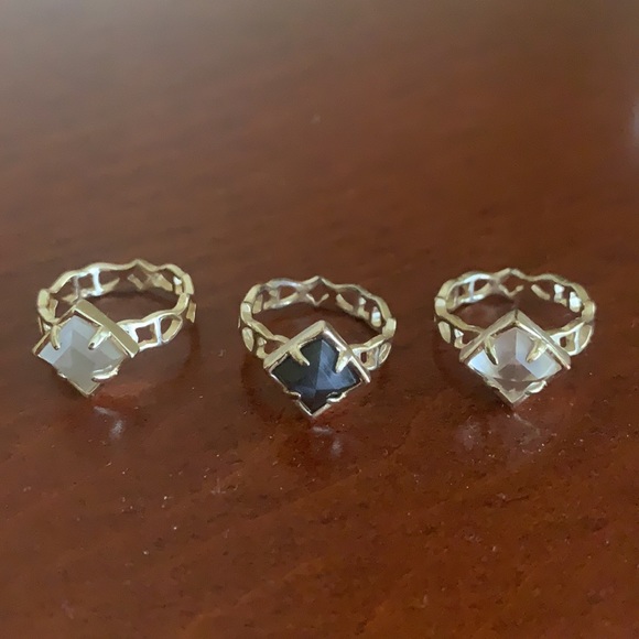 Vintage Kendra Scott Stacking Rings - Picture 2 of 8